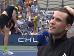 Dominic Thiem struck 26 winners and registered 21 unforced errors which left Bublik utterly frustrated during the US Open first-round match.