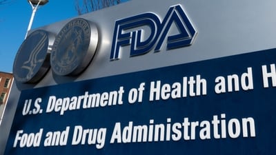FILE - A sign for the Food and Drug Administration is displayed outside their offices in Silver Spring, Md., on Dec. 10, 2020. (AP)