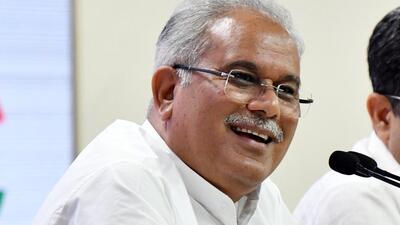 Chhattisgarh chief minister Bhupesh Baghel. (ANI) Chhattisgarh chief minister Bhupesh Baghel. (ANI)