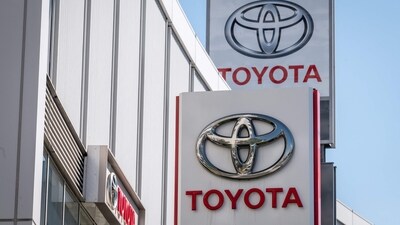 News of the suspension briefly sent Toyota's stocks into the red in the morning session before recovering. (AFP) News of the suspension briefly sent Toyota's stocks into the red in the morning session before recovering. (AFP)