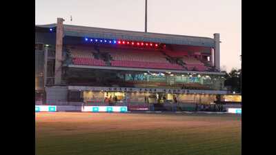Green Park Stadium in Kanpur. (HT Photo) Green Park Stadium in Kanpur. (HT Photo)