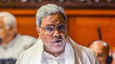 Karnataka chief minister Siddaramaiah said leaders from other parties can join Congress if ideologies align. (ANI) Karnataka chief minister Siddaramaiah said leaders from other parties can join Congress if ideologies align. (ANI)