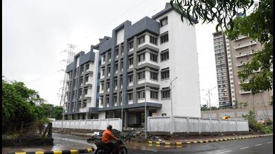 Navi Mumbai, India - June 28, 2023:The new RTO building to start from next month at Nerul in Navi Mumbai, India, on Wednesday, June 28, 2023. (Photo by Bachchan Kumar/ HT PHOTO) (HT PHOTO) Navi Mumbai, India - June 28, 2023:The new RTO building to start from next month at Nerul in Navi Mumbai, India, on Wednesday, June 28, 2023. (Photo by Bachchan Kumar/ HT PHOTO) (HT PHOTO)