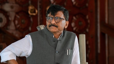 Shiv Sena (UBT) MP Sanjay Raut (PTI)