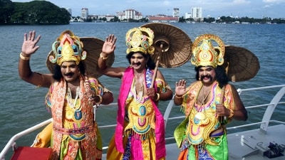 Prime Minister Narendra Modi on Tuesday greeted people on Onam, a festival associated with harvest and the homecoming of king Mahabali in Kerala. (PTI) Prime Minister Narendra Modi on Tuesday greeted people on Onam, a festival associated with harvest and the homecoming of king Mahabali in Kerala. (PTI)