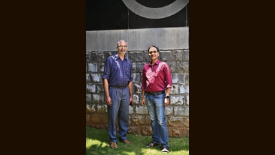 Prof A N Ramaprakash (L) and Prof Durgesh Tripathi, under whose leadership SUIT has been built at IUCAA in Pune. (KALPESH NUKTE/ HT PHOTO) Prof A N Ramaprakash (L) and Prof Durgesh Tripathi, under whose leadership SUIT has been built at IUCAA in Pune. (KALPESH NUKTE/ HT PHOTO)