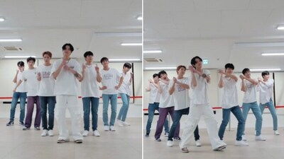 Picture of the South Korean boy band dancing to the song Koi Mil Gaya. (Instagram/@GreatGuysofficial) Picture of the South Korean boy band dancing to the song Koi Mil Gaya. (Instagram/@GreatGuysofficial)