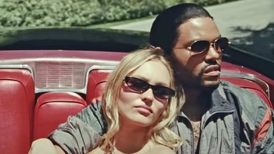 Lily-Ross Depp and The Weeknd in The Idol. Lily-Ross Depp and The Weeknd in The Idol.