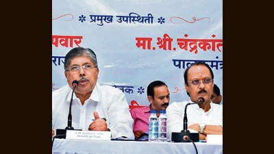 There are speculations of a cold war between two senior leaders of the alliance over keeping control over Pune city and district. (HT PHOTO)