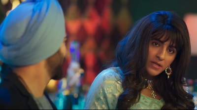 Ayushmann Khurrana in a still from Dream Girl 2. Ayushmann Khurrana in a still from Dream Girl 2.
