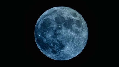 A blue moon is a rare occurrence and usually occurs once every two and a half years. (Colin Wooderson/Getty Images) A blue moon is a rare occurrence and usually occurs once every two and a half years. (Colin Wooderson/Getty Images)