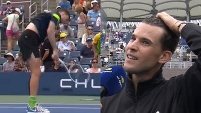 Dominic Thiem struck 26 winners and registered 21 unforced errors which left Bublik utterly frustrated during the US Open first-round match. Dominic Thiem struck 26 winners and registered 21 unforced errors which left Bublik utterly frustrated during the US Open first-round match.