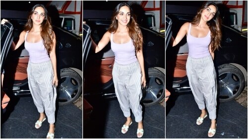 The paparazzi clicked Kiara Advani on an outing in Mumbai. (HT Photo/Varinder Chawla ) The paparazzi clicked Kiara Advani on an outing in Mumbai. (HT Photo/Varinder Chawla )