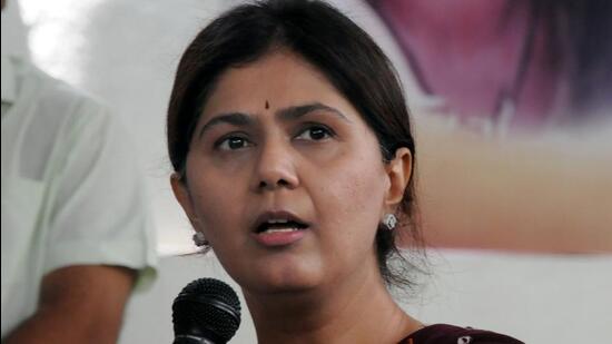 Bharatiya Janata Party leader Pankaja Munde said she will announce her itinerary soon (HT File Photo)
