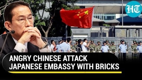 Tokyo Fumes As Angry Chinese Hurl Brick At Japanese Embassy In Beijing | Fukushima Row Snowballs