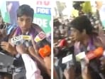 Praggnanandhaa arrives to hero's welcome Praggnanandhaa arrives to hero's welcome