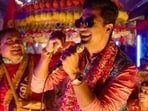 Vicky Kaushal as Bhajan Kumar in Kanhaiya Twitter Pe Aaja. Vicky Kaushal as Bhajan Kumar in Kanhaiya Twitter Pe Aaja.