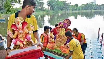 MLAs and corporators set to defy ban on Ganesh visarjan in Aarey MLAs and corporators set to defy ban on Ganesh visarjan in Aarey