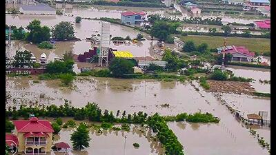 Aerial view of farmhouses at a flood-affected area near Nangli Wazidpur village, in Noida. (PTI file Photo) Aerial view of farmhouses at a flood-affected area near Nangli Wazidpur village, in Noida. (PTI file Photo)