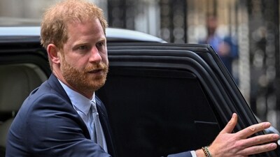 Britain's Prince Harry, Duke of Sussex, is seen. (Reuters)
