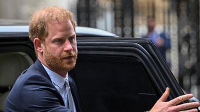 Britain's Prince Harry, Duke of Sussex, is seen. (Reuters)