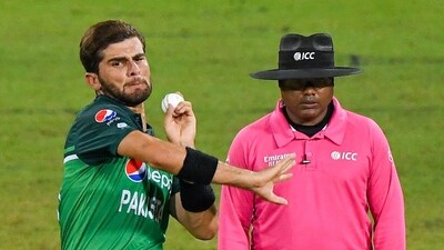 Shaheen Afridi in action for Pakistan (AFP) Shaheen Afridi in action for Pakistan (AFP)