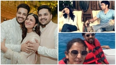On the occasion of Raksha Bandhan, Bollywood celebrities including Parineeti Chopra, Kangana Ranaut and Huma Qureshi took to their social media handles to share photos with their siblings and extend greetings to their fans. (Instagram) On the occasion of Raksha Bandhan, Bollywood celebrities including Parineeti Chopra, Kangana Ranaut and Huma Qureshi took to their social media handles to share photos with their siblings and extend greetings to their fans. (Instagram)