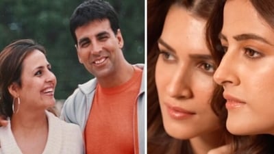 Akshay Kumar and Kriti Sanon posts pictures with their sisters on Raksha Bandhan Akshay Kumar and Kriti Sanon posts pictures with their sisters on Raksha Bandhan
