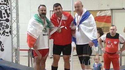 Iran does not recognise Israel, its sworn enemy, and prohibits all contact between Iranian and Israeli athletes. (Twitter/@DLF_Sport) Iran does not recognise Israel, its sworn enemy, and prohibits all contact between Iranian and Israeli athletes. (Twitter/@DLF_Sport)