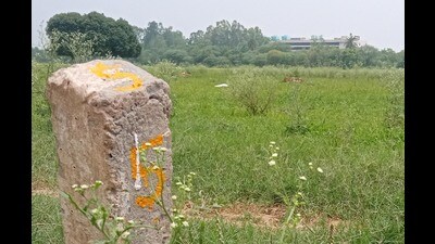 Haryana seeks de-notification of 12 acres in Panchkula’s Saketri village for land exchange with Chandigarh administration. The Haryana government plans to allot the 12-acre land in Saketri to the Chandigarh administration in exchange for 10 acres in Chandigarh near the IT Park road where it will construct an additional assembly premises. (HT File Photo) Haryana seeks de-notification of 12 acres in Panchkula’s Saketri village for land exchange with Chandigarh administration. The Haryana government plans to allot the 12-acre land in Saketri to the Chandigarh administration in exchange for 10 acres in Chandigarh near the IT Park road where it will construct an additional assembly premises. (HT File Photo)