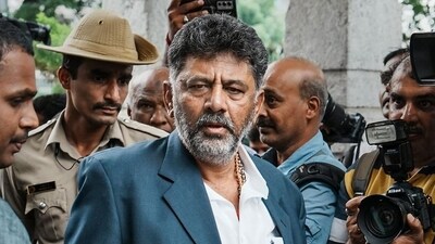 Karnataka deputy chief minister DK Shivakumar. (HT_PRINT) Karnataka deputy chief minister DK Shivakumar. (HT_PRINT)