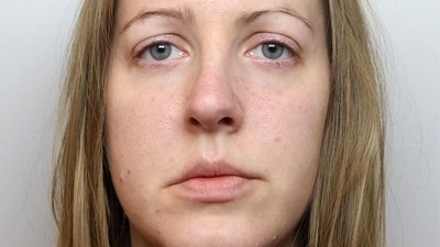 A handout image released by Cheshire Constabulary police force in Manchester on shows the November 2020 custody photograph of nurse Lucy Letby. A handout image released by Cheshire Constabulary police force in Manchester on shows the November 2020 custody photograph of nurse Lucy Letby.