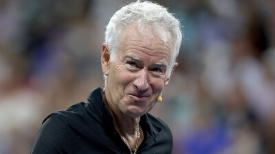 File photo of John McEnroe (Getty Images via AFP) File photo of John McEnroe (Getty Images via AFP)