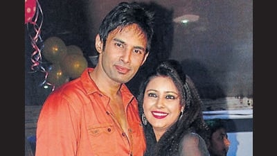Mumbai, Aug 08, 2015 - Rahul Raj Singh and Pratyusha was seen during a birthday party of Pratyusha Banerjee. (Hindustan Times) Mumbai, Aug 08, 2015 - Rahul Raj Singh and Pratyusha was seen during a birthday party of Pratyusha Banerjee. (Hindustan Times)