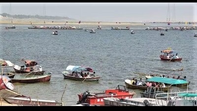 Sangam area around which the Mahakumbh-2025 is to be organised in Prayagraj (HT File Photo) Sangam area around which the Mahakumbh-2025 is to be organised in Prayagraj (HT File Photo)