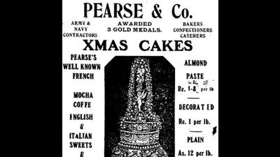The cakes baked by Pearse, after setting up a bakery and confectionery at 22-23, Apollo Street, Bombay, gained popularity in Poona and all over India. (SOURCED) The cakes baked by Pearse, after setting up a bakery and confectionery at 22-23, Apollo Street, Bombay, gained popularity in Poona and all over India. (SOURCED)