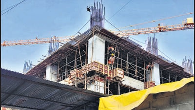 The new deadline for the super speciality building is now dated March 30, 2025. (Hindustan Times) The new deadline for the super speciality building is now dated March 30, 2025. (Hindustan Times)
