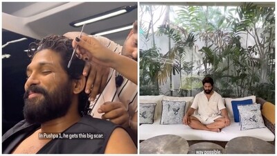 Allu Arjun is currently shooting for Pushpa 2: The Rule. Allu Arjun is currently shooting for Pushpa 2: The Rule.