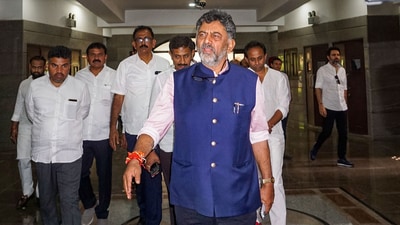 "Will discuss how much we can reduce Cauvery water released to TN," says DKS (PTI) "Will discuss how much we can reduce Cauvery water released to TN," says DKS (PTI)