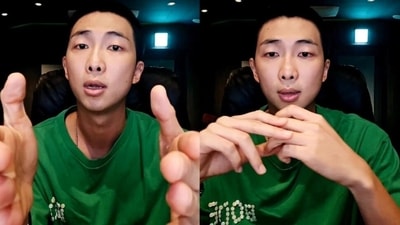 BTS leader RM, whose real name is Kim Namjoon, opened up on the recent row. BTS leader RM, whose real name is Kim Namjoon, opened up on the recent row.