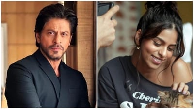 Shah Rukh shared a BTS pic of daughter Suhana Khan. Shah Rukh shared a BTS pic of daughter Suhana Khan.