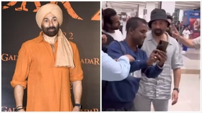 Sunny Deol has commented on the viral airport incident with a fan. Sunny Deol has commented on the viral airport incident with a fan.