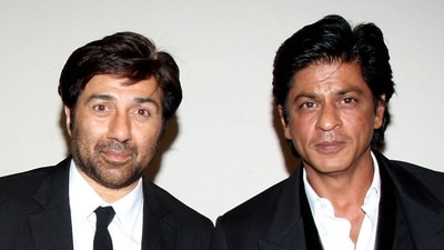 Sunny Deol and Shah Rukh worked together in the 1993 film Darr Sunny Deol and Shah Rukh worked together in the 1993 film Darr