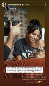 Suhana Khan replied to Shah Rukh's note, Suhana Khan replied to Shah Rukh's note,