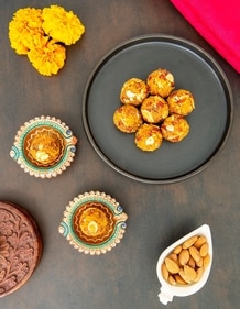 ALMOND AND GOJI BERRY BOONDI LADDOO ( Chef Manish Mehrotra) ALMOND AND GOJI BERRY BOONDI LADDOO ( Chef Manish Mehrotra)