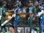Sri Lanka players after winning the Asia Cup 2023 game against Bangladesh Sri Lanka players after winning the Asia Cup 2023 game against Bangladesh