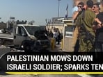PALESTINIAN MOWS DOWN ISRAELI SOLDIERS; SPARKS TENSIONS