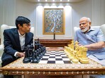 Prime Minister Narendra Modi with FIDE World Cup 2023 runner-up Grandmaster R. Praggnanandhaa in New Delhi Prime Minister Narendra Modi with FIDE World Cup 2023 runner-up Grandmaster R. Praggnanandhaa in New Delhi