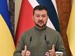Russia-Ukraine War: Ukraine's president Volodymyr Zelensky gives a press conference.
