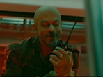 Shah Rukh Khan in Jawan trailer. Shah Rukh Khan in Jawan trailer.